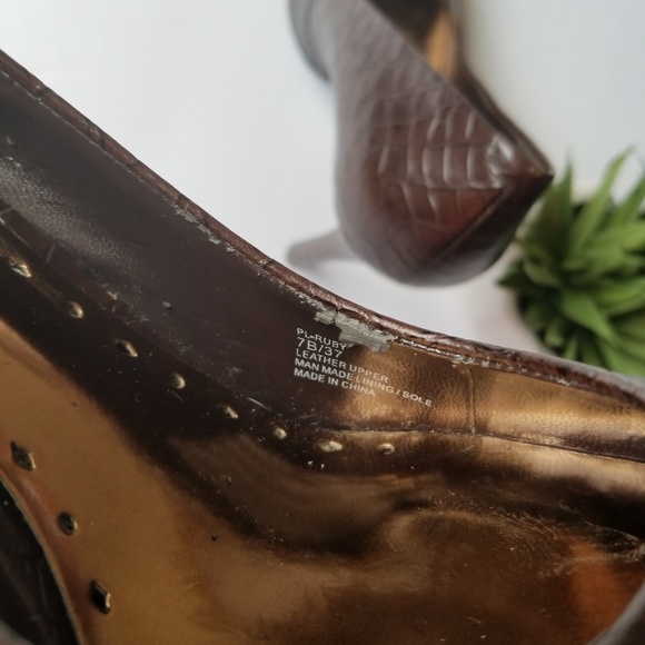 BCBGirls Women's Heels Brown Size 7 - Picture 8 of 8